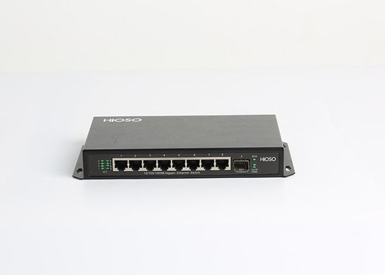 8 cổng 1000M RJ45 1 Cổng lên kết nối 1000M SFP Bộ chuyển mạch Gigabit Ethernet, Công tắc cổng SFP