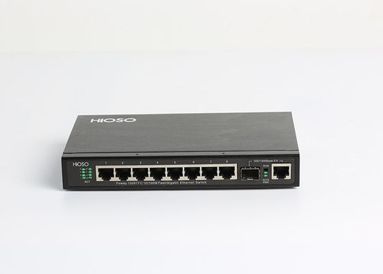 8 100M TP 1 100 / 1000M Cổng kết hợp Gigabit Ethernet Switch 9 cổng