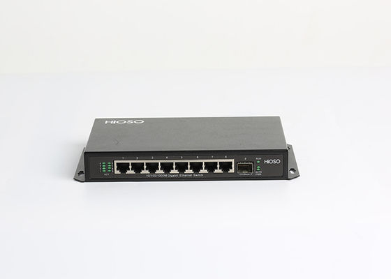 8 cổng 1000M RJ45 1 Cổng lên kết nối 1000M SFP Bộ chuyển mạch Gigabit ...