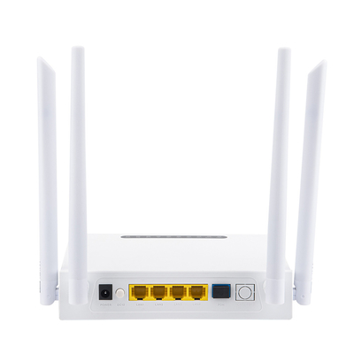 HiOSO Băng tần kép ONU 4GE Vỏ nhựa WIFI XPON ONU cho giải pháp FTTH FTTO