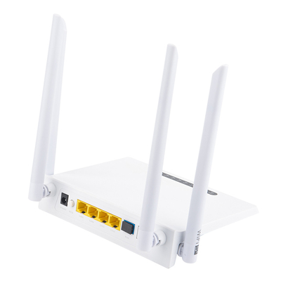 HiOSO Băng tần kép ONU 4GE Vỏ nhựa WIFI XPON ONU cho giải pháp FTTH FTTO